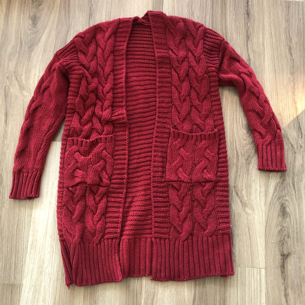 Cozy Heavy Knit Cardigan